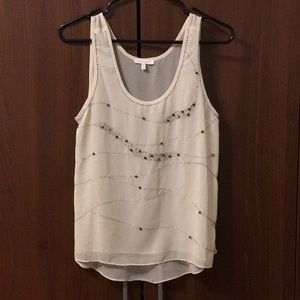 UNDER SKIES | tank with beading
